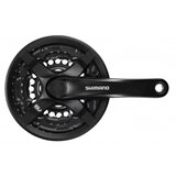 Shimano POGON TOURNEY FC-TY501, 48X38X28T, KURBLA 170MM, 6/7/8 BRZINA, CG, CRANK FIXING BOLT, BLACK, IND.PACK Cene