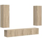  Set TV komoda Zidne 3 pcs Sonoma hrast Konstruirano drvo | Eponuda.com