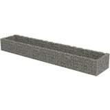 Furnova Visoka greda gabion pocinkano jeklo 450x90x50 cm, (21920696) | Shoptok.si