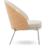 Kave Home Bež fotelj iz umetnega usnja Eamy – | Shoptok.si