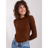 Wool Fashion Italia Sweater-AT-SW-2324-2.68-brown Cene