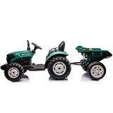 Traktor na akumulator s prikolicom HC-306 24V - tamno zeleni | shoptok.hr