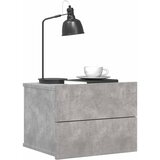  Noćni ormarići 2 kom boja betona 40x30x30 cm konstruirano drvo | Eponuda.com