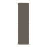 Sobna Paravan 5-delni antracit 250x200 cm blago, (20594928) | Shoptok.si