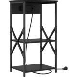  Noćni ormar Crni hrast 41 x 31 x 76 cm Konstruirano drvo | shoptok.hr
