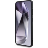 Guess GUHCS25SPGT4MBK ovitek za Samsung Galaxy S25 5G - Grained - črn | Shoptok.si