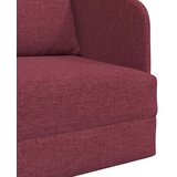 SOFA krevet na podu 2-u-1 Bordo 65x80x83 cm Tkanina | shoptok.hr