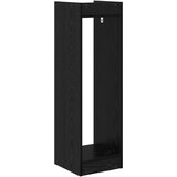  Stalak za biljke s policom 2 pcs Crni Hrast 30 x 30 x 100 cm | shoptok.hr