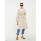 LC Waikiki Trench Coat - Gray - Double-breasted