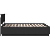  Krevetna konstrukcija Crna 150 x 200 cm Konstruirano drvo | shoptok.hr