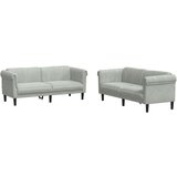  2-dijelni set sofa svjetlosivi baršunasti | Eponuda.ba