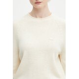 Lacoste Vuneni pulover boja: bež, lagane, AF4160 | shoptok.hr