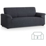 SOFA Raztegljiva stretch prevleka za dvosed - kavč 130-180 cm črno/bela (siva) EU kvaliteta Cene