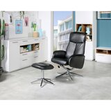 XORA počivalnik, črna, barve kroma kovina, tekstil | Shoptok.si