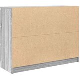 vidaXL Komoda siva sonoma 100x35x76 cm inženirski les | Shoptok.si