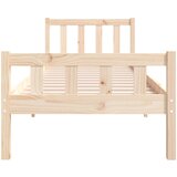  Okvir za krevet od masivnog drva 90 x 190 cm jednokrevetni | shoptok.hr