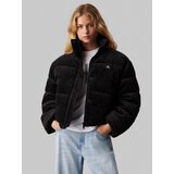 Calvin Klein Jeans Prehodna jakna črna / bela | Shoptok.si