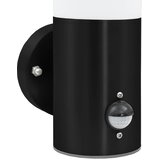  Vanjska zidna lampa Crna 12 x 8,5 x 29 cm | shoptok.hr