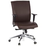 MID.YOU Vrtljiv Stol Murano 10, Rjava | Shoptok.si