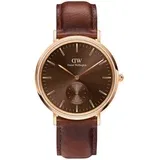 Daniel Wellington Ročna ura Classic Multi-Eye St Maves Amber DW00100707 Rjava