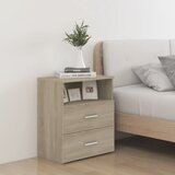 Furnova Nočne omarice 2 kosa sonoma hrast 50x32x60 cm, (21927784) | Shoptok.si