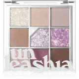 Unleashia Glitterpedia Eye Palette paleta senčil za oči odtenek All of Lavender Fog 6,6 g