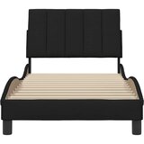  Okvir za krevet bez madraca Hanko crni 80x200cm od tkanine | shoptok.hr