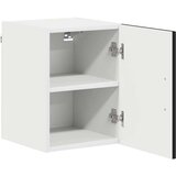 vidaXL Stenska kuhinjska omarica s polico 2 pcs Črna 30 x 31 x 40 cm | Shoptok.si