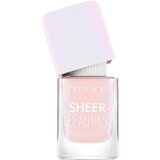 Catrice Sheer Beauties Nail Polish lak za nohte s prosojnim učinkom 10.5 ml Odtenek 030 kiss the miss | Shoptok.si