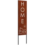  Privatnost u vrtu Rezbarija Rđa 32 x 140 cm Otporni čelik | Eponuda.com