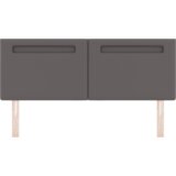  Naslon za glavu Jednostavni dizajn Siva 140 cm Umjetna koža | shoptok.hr