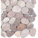  Kamenčići Bež i svijetlo ružičasta 30 x 30 cm Rijeka kamenčić | shoptok.hr