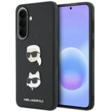 Karl Lagerfeld Originalen ovitek Samsung Galaxy A57 - Heads Pins&Logo, Saffiano - črna zaščita - KLHCSA57PSFDHPOK | Shoptok.si