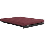 Karup Design Bordo rdeča raztegljiva sedežna garnitura 160 cm Roots Black Night – | Shoptok.si