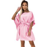 Numoco Butterfly dress with tie at the waist | Shoptok.si