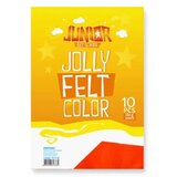 Junior jolly color felt fini filc a4 10k - odaberite nijansu crvena ( 135030 ) | ePonuda.com
