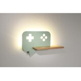  LED dečije zidno svetlo sa policom CONSOLE LED/5W/230V zelena | Eponuda.com
