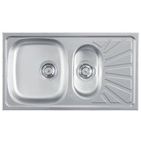 Metalac inox usadni sudoper Luna Flex 1.5D Ø90 | shoptok.hr