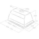 Elica napa elibloc ht GR/A/60 (645m3) 1768336A | shoptok.hr