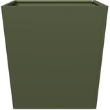 Vrtna sadilica maslinastozelena 50 x 50 x 50 cm čelična | shoptok.hr
