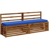  Jastučić za klupu - 1 dio VUGHT 100% poliester Kraljevsko plava | shoptok.hr
