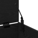  Kutija za spremanje s pohranom Crni hrast 84 x 42 x 46 cm | shoptok.hr