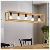 Eglo 32143 - visilica na sajli blackcrown 5xE27/40W/230V braon | Eponuda.com