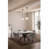 Marckeric Proširiv blagovaonski stol s dodatnom pločom s kamenom pločom stola 90x150 cm Arlene – | shoptok.hr
