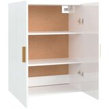 Viseći Viseča stenska omarica visok sijaj bela 69,5x34x90 cm, (20654751) | Shoptok.si