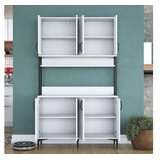 Hanah home Komoda s ladicama JE173 3287, 120x198,6x40 cm, Bijela | Eponuda.ba