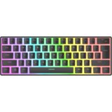 Rampage Tastatura gaming RADIANT K11 black, Type-C, RGB, red switch, US layout, pudding keycaps | Eponuda.ba