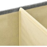 vidaXL Kutija za pohranu od tkanine 50 x 30 x 25 cm siva | shoptok.hr