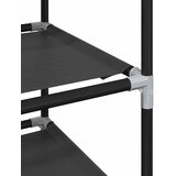  Stalak za cipele 8 nivoa crni 44x28x145 cm netkana tkanina | shoptok.hr