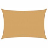vidaXL Senčno jadro 160 g/m² pravokotno peščeno 3,5x4,5 m HDPE, (21254208) | Shoptok.si